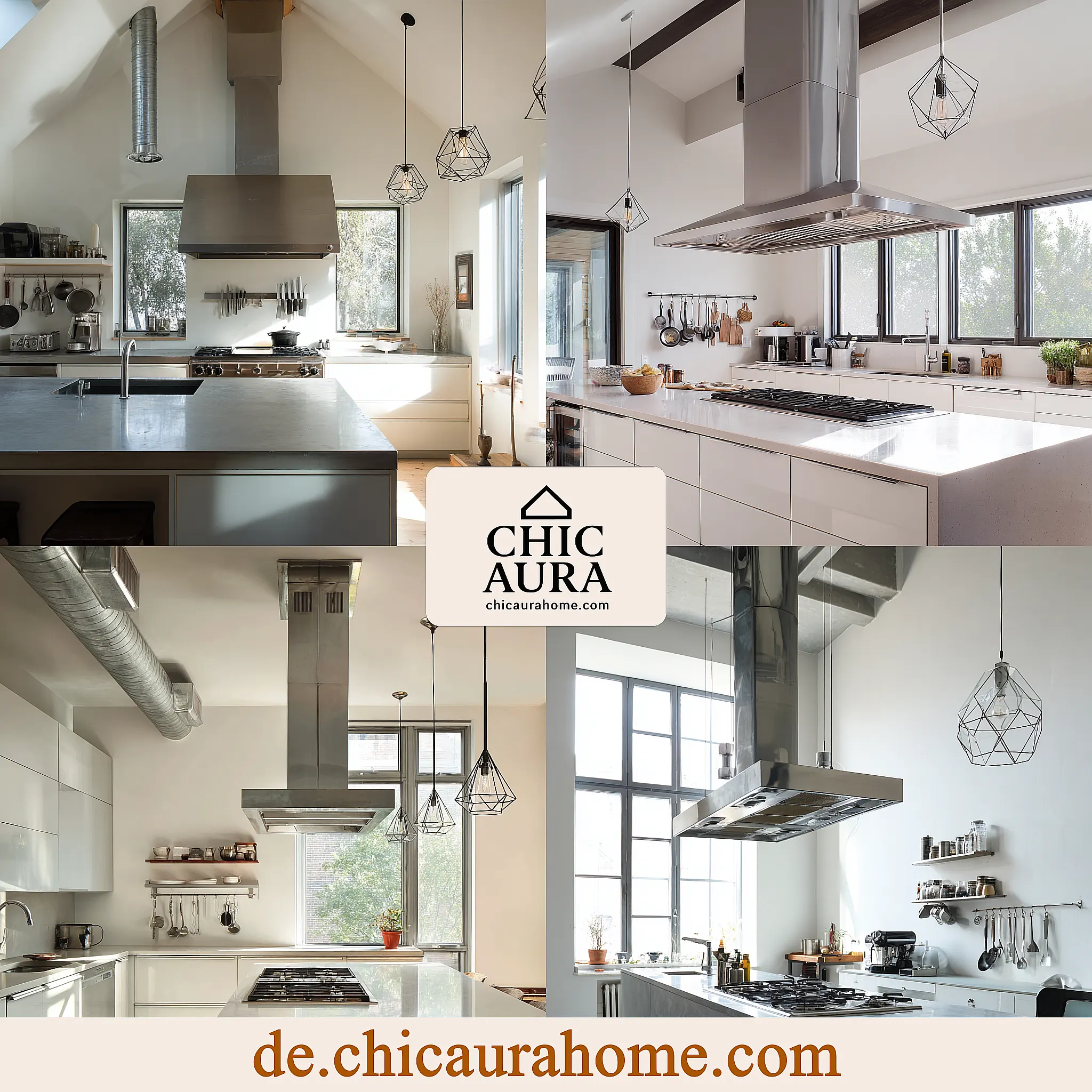 dunstabzugshaube hohe decken ideen