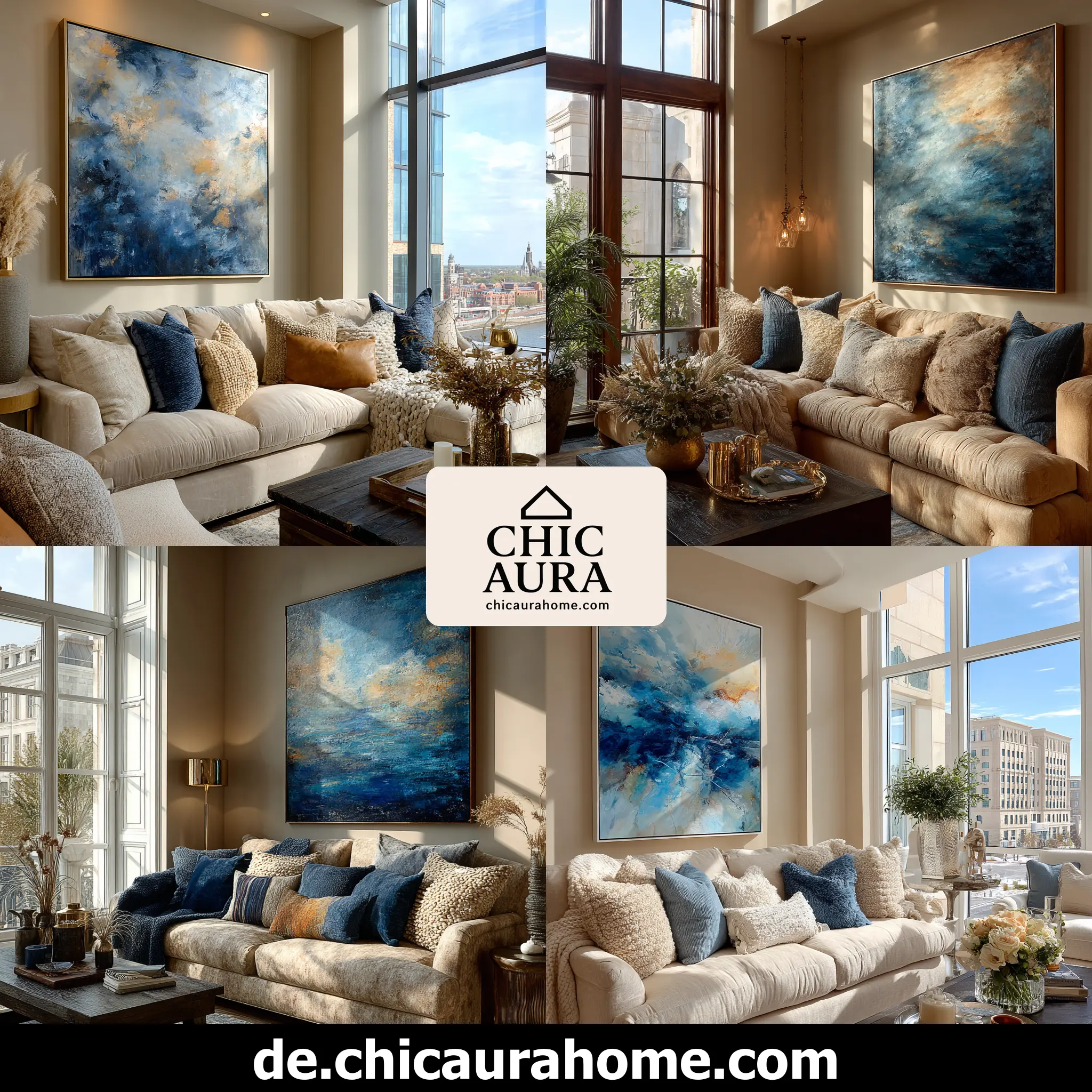 einrichtung in beige