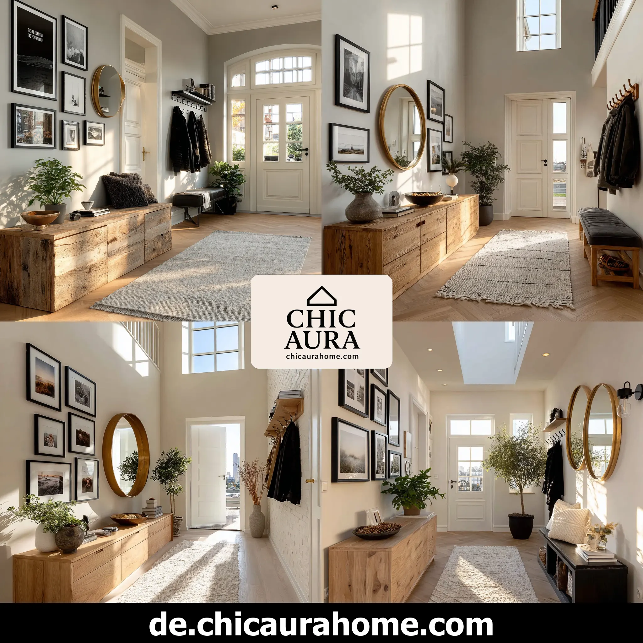 flur praktisch zu dekorieren