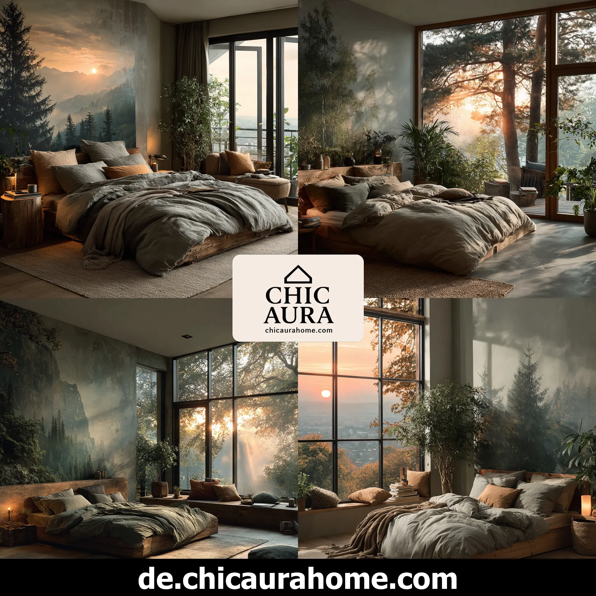 fototapete im schlafzimmer