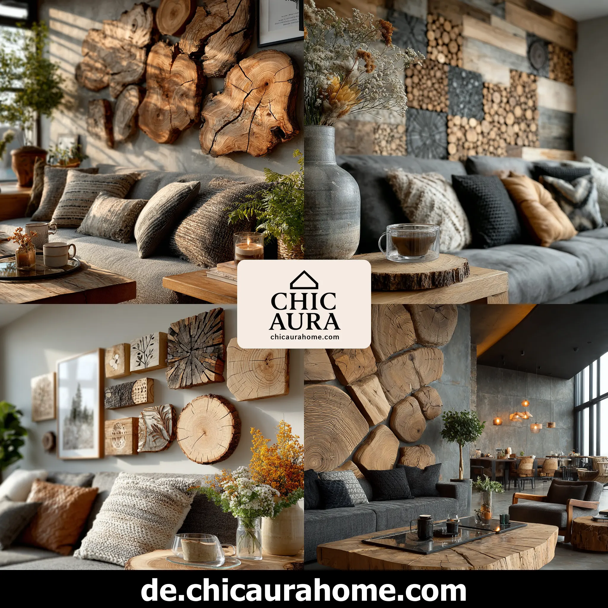 holzscheiben kreativ gestalten