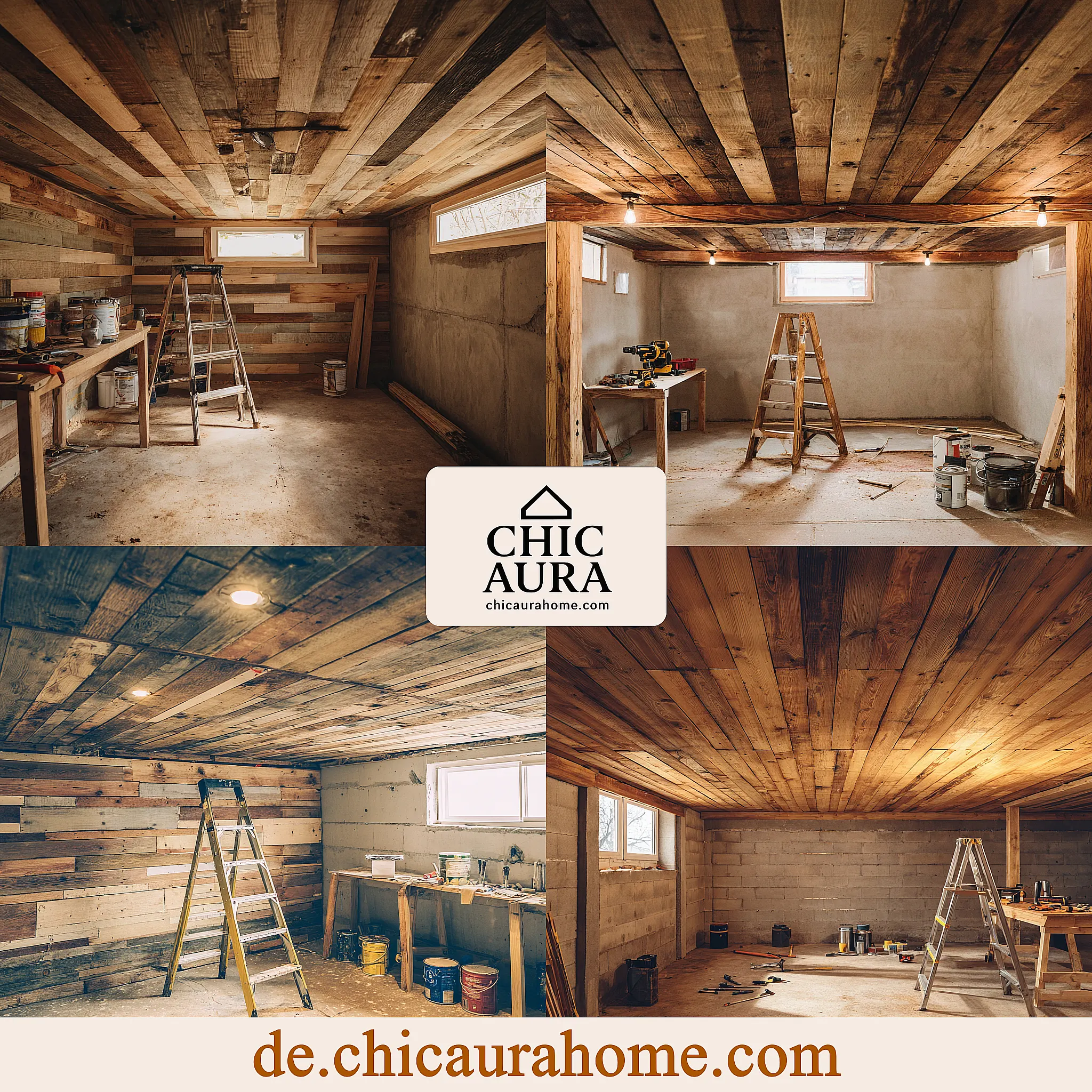 kellerdecke ideen günstig selber machen