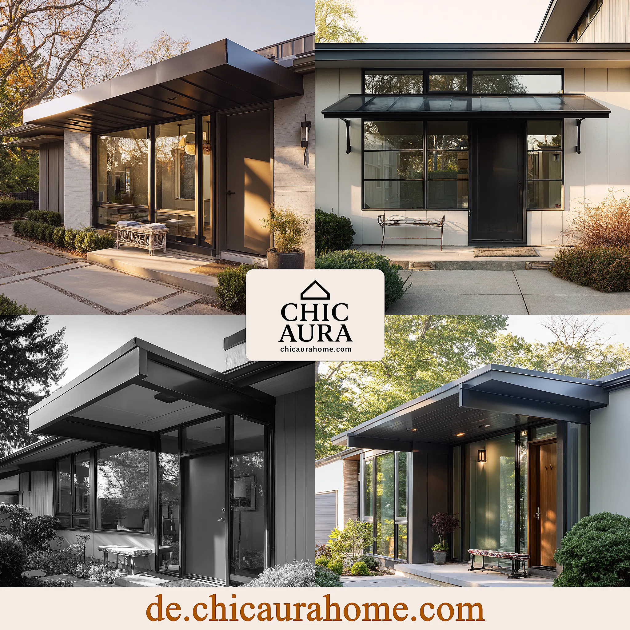 vordach tür und fenster kombiniert