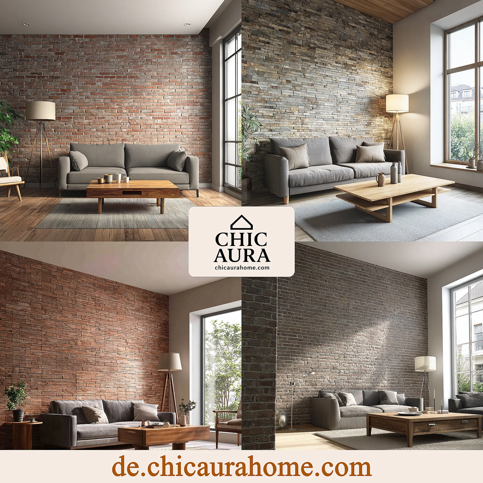 ziegeloptik wandpaneele