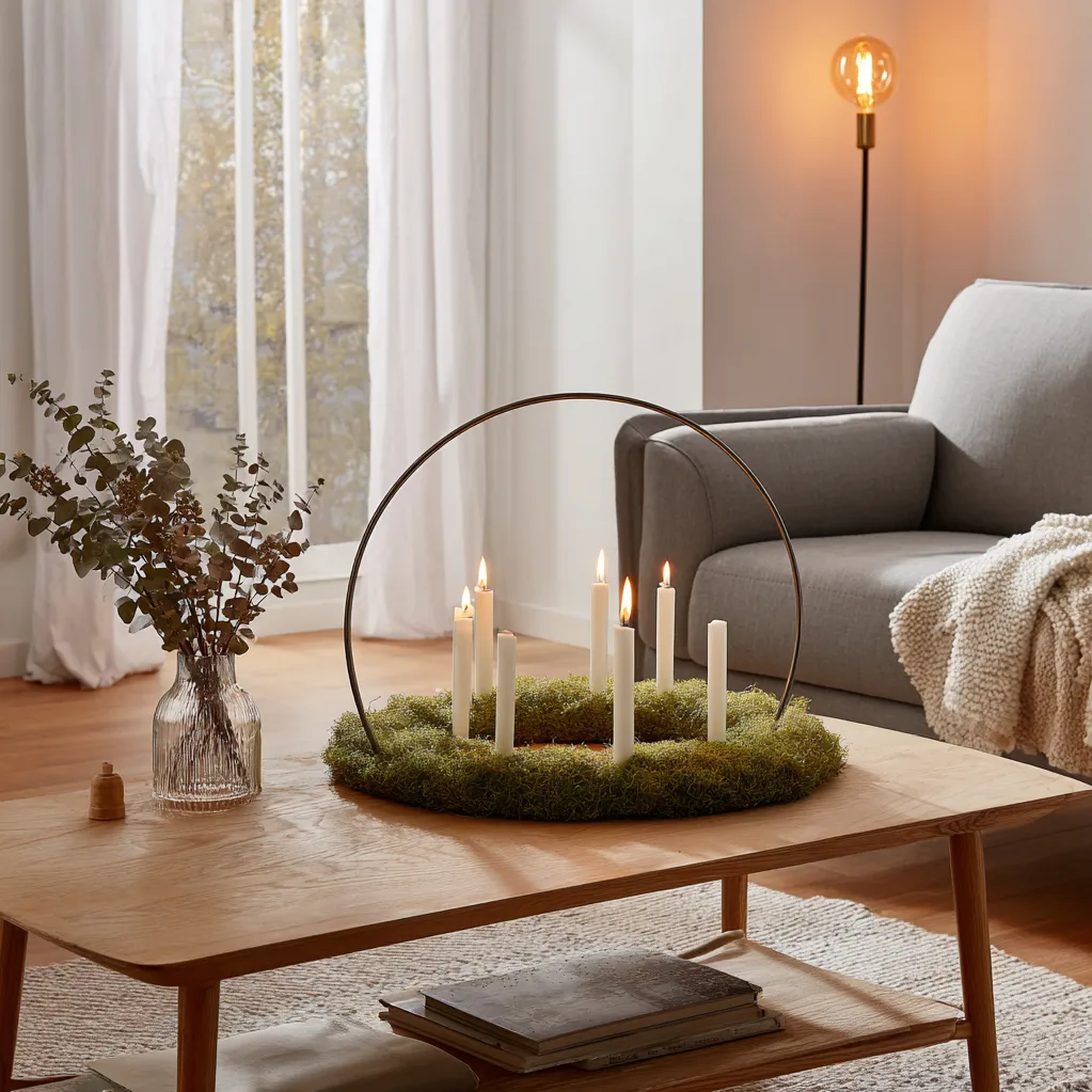 adventkranz ideen modern