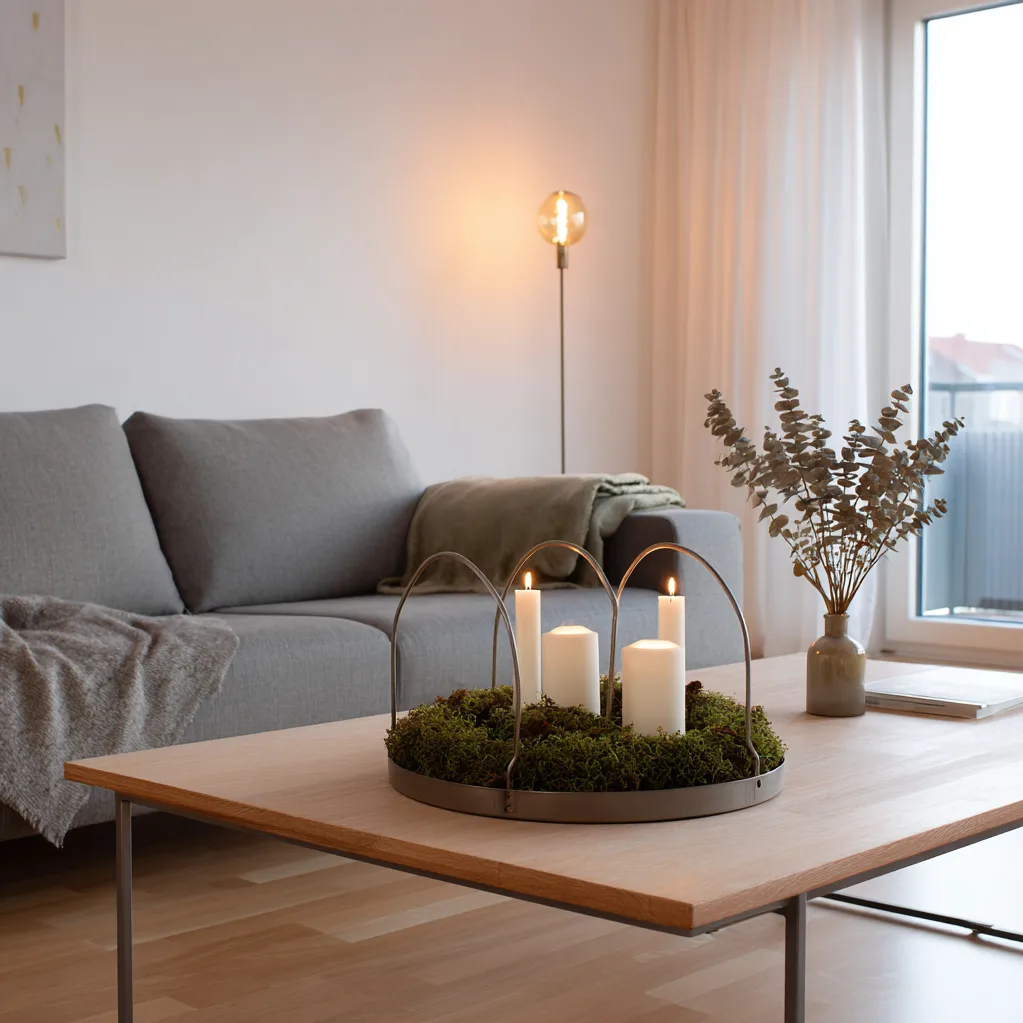 adventkranz ideen modern