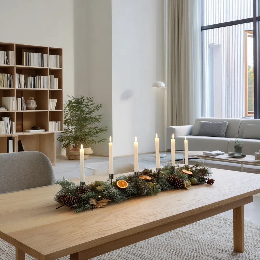 adventkranz modern länglich