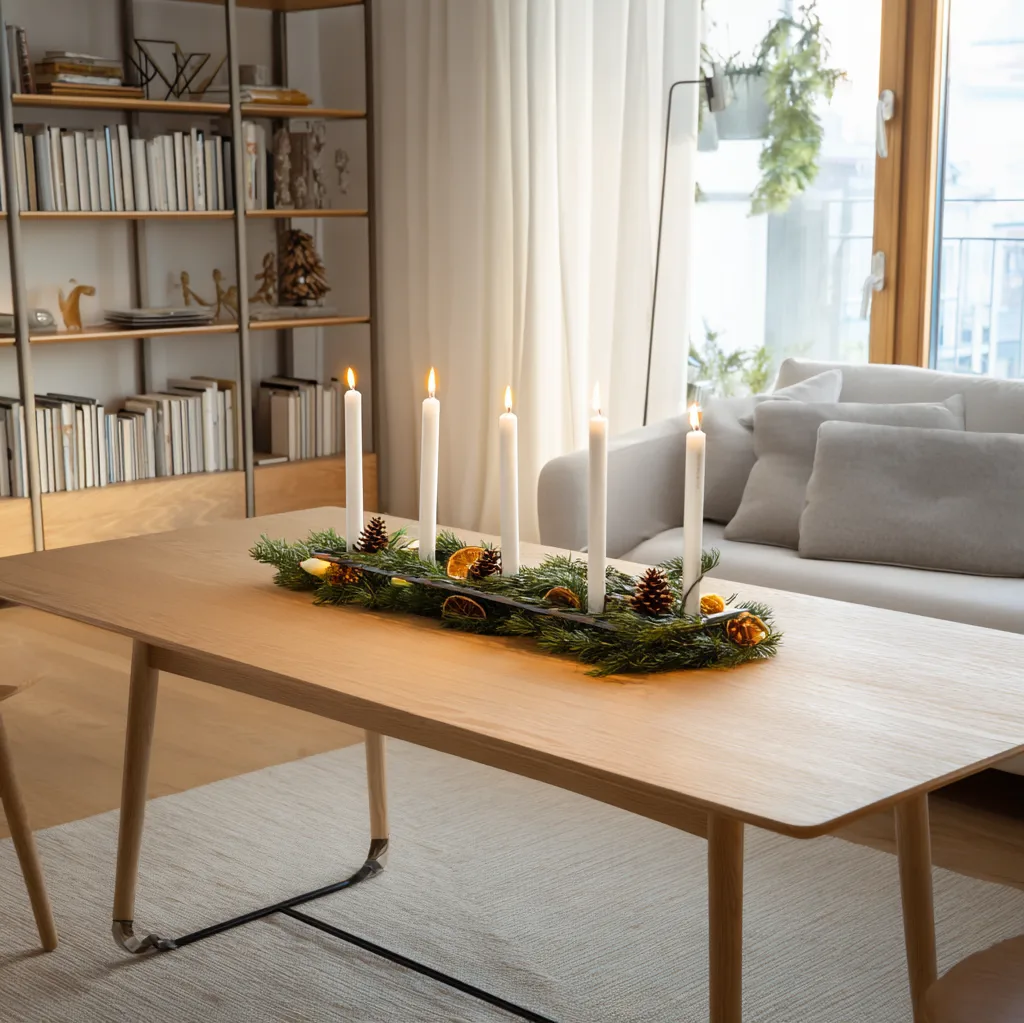 adventkranz modern länglich