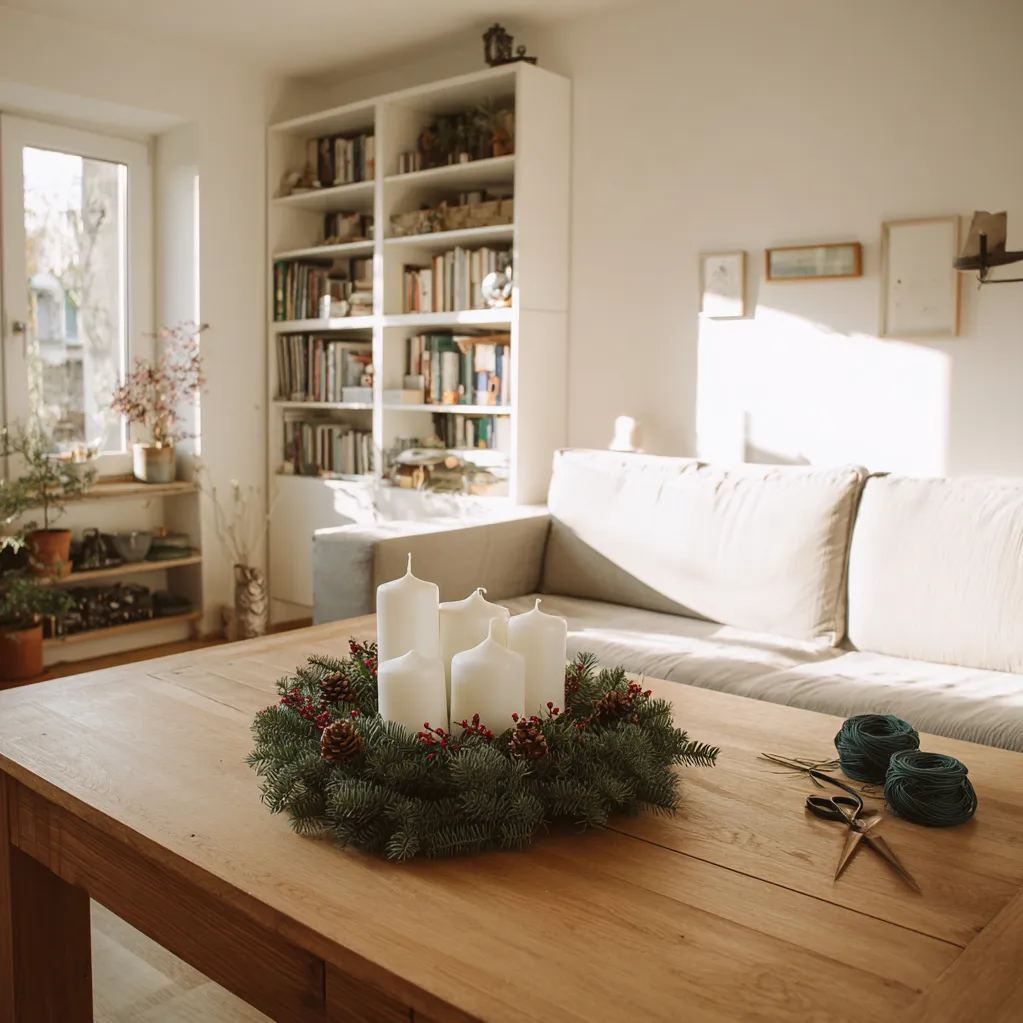 adventskränze trend 2025 diy