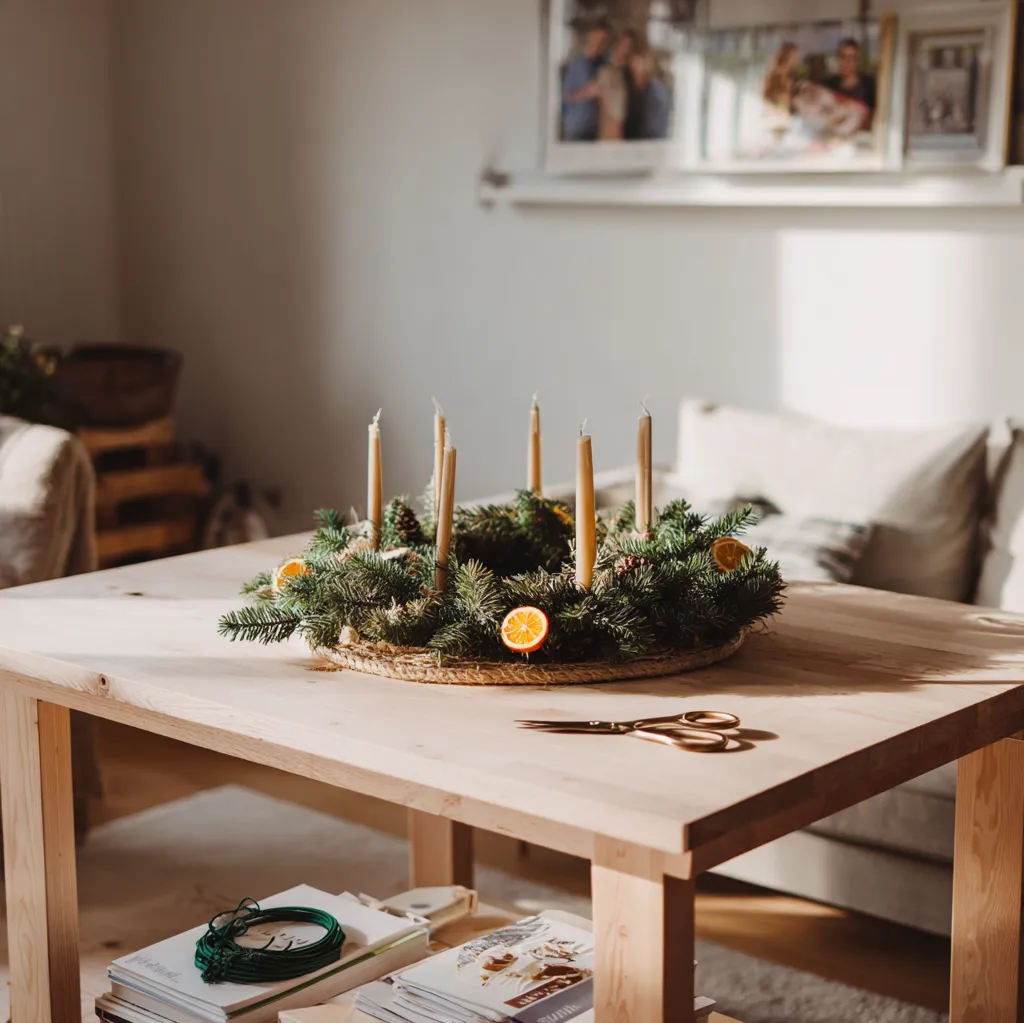 adventskränze trend 2025 selber machen