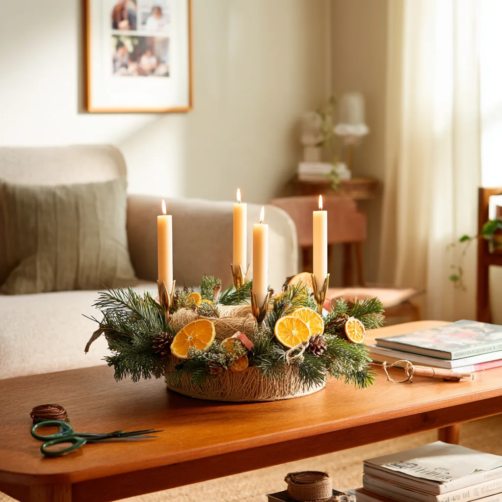 adventskränze trend 2025 selber machen