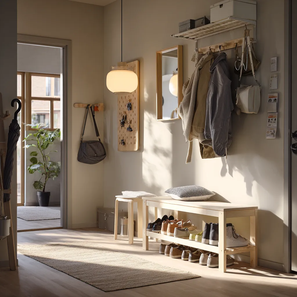 eingangsbereich einrichten ikea