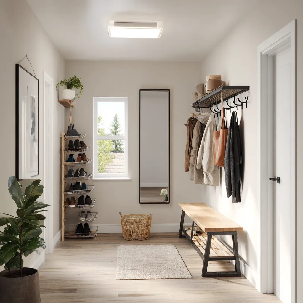 eingangsbereich einrichten schmal