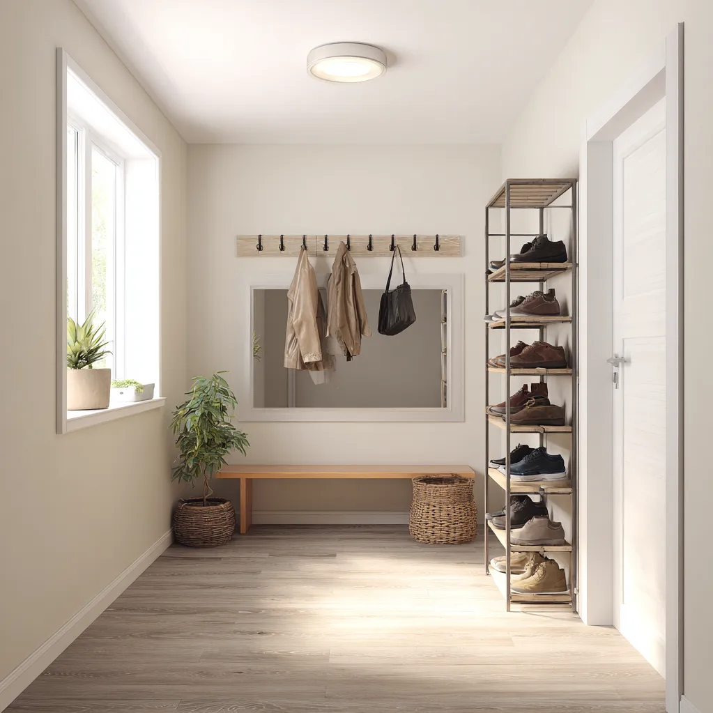 eingangsbereich einrichten schmal