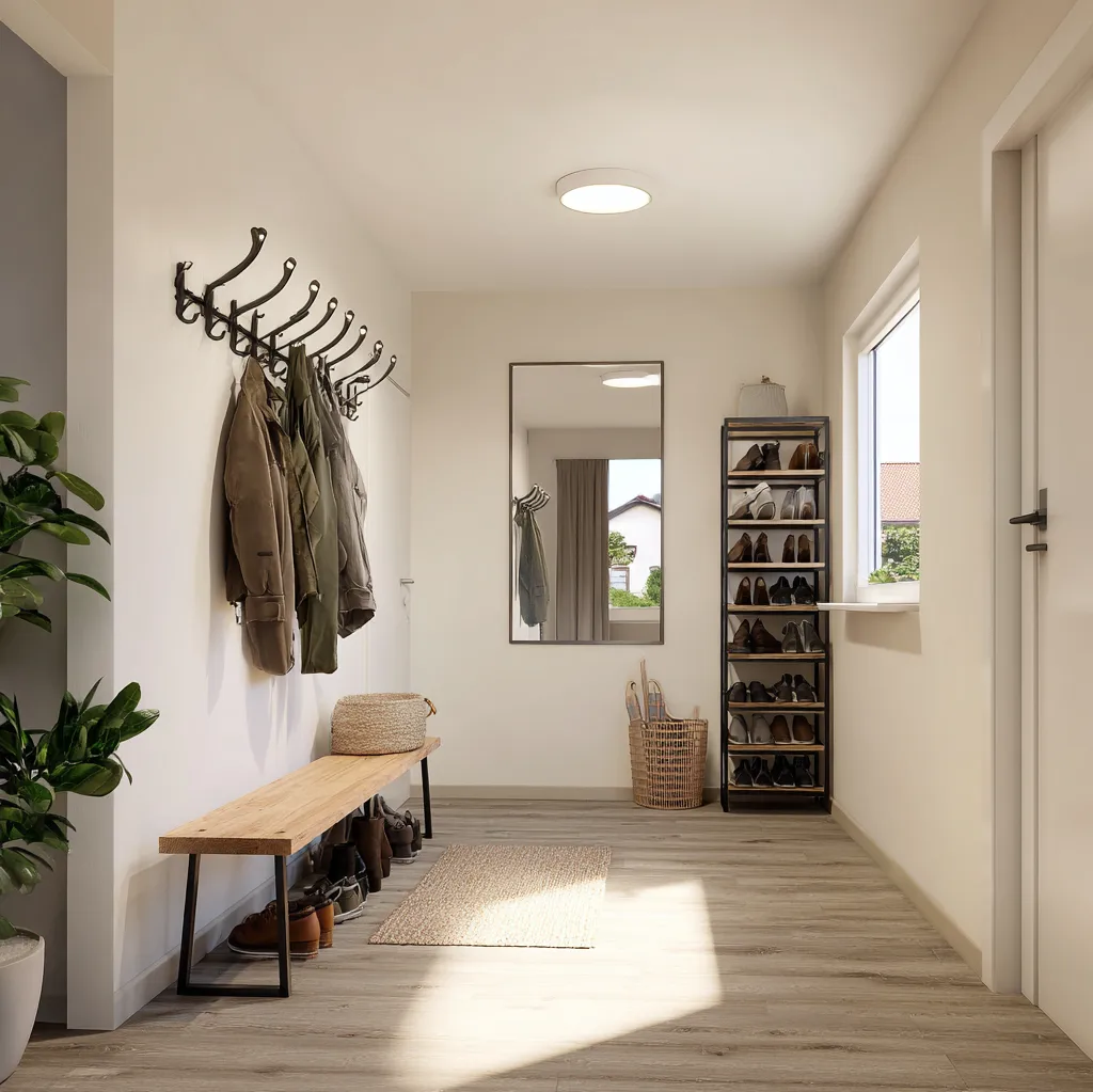 eingangsbereich einrichten schmal