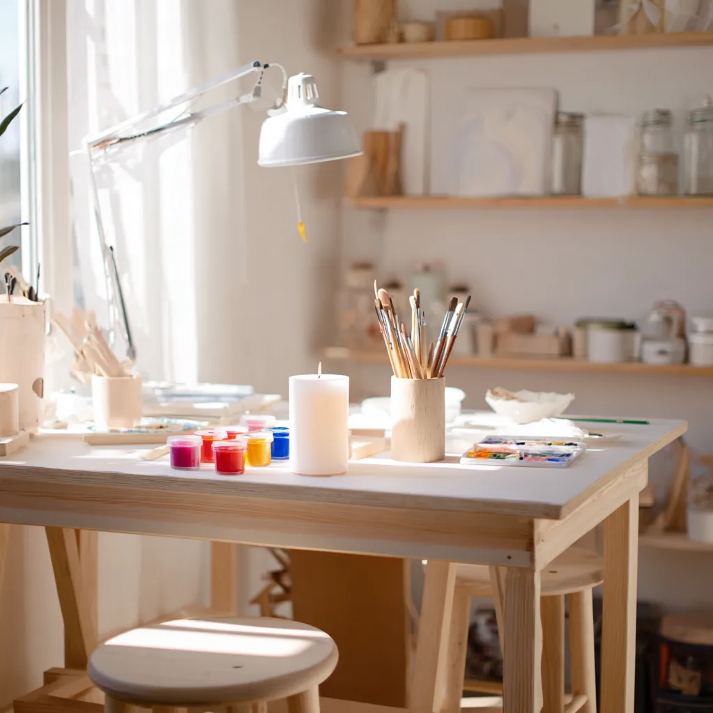 kerzen bemalen einfach