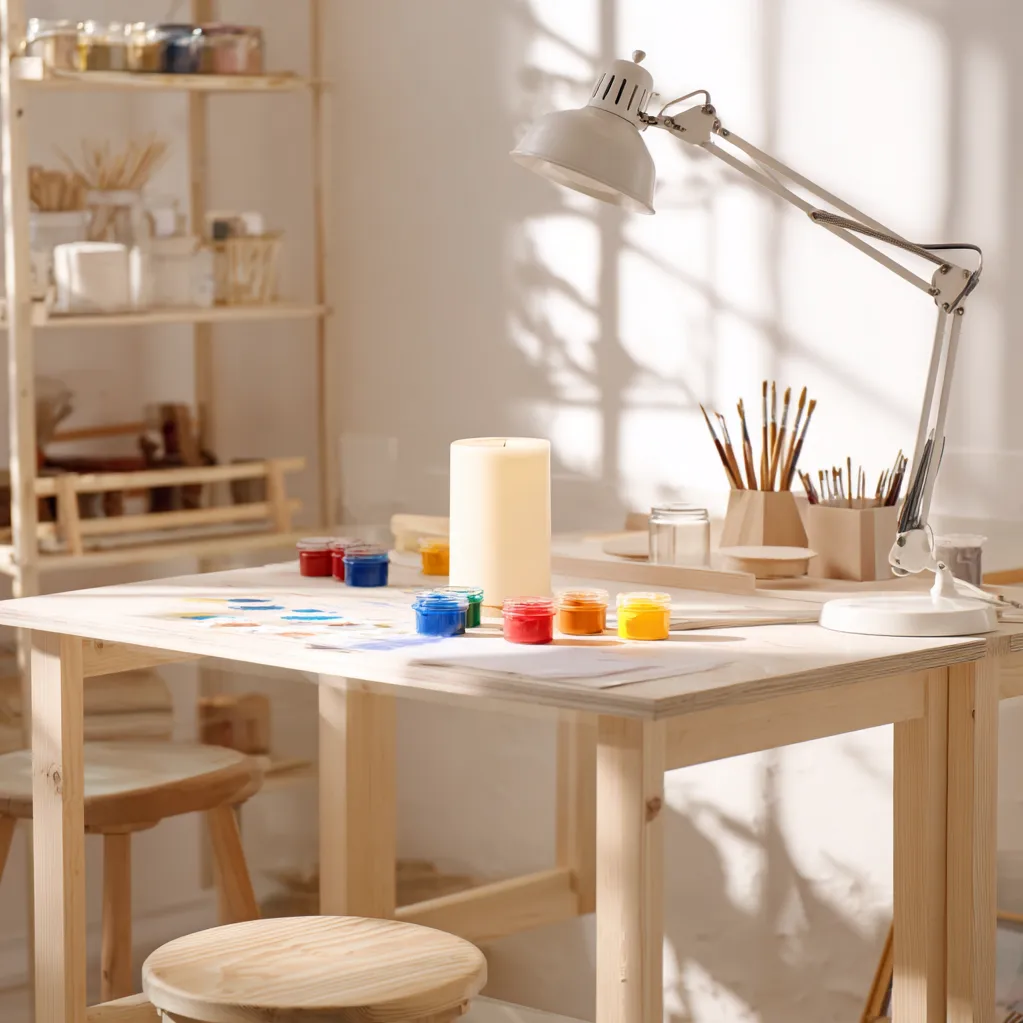 kerzen bemalen einfach