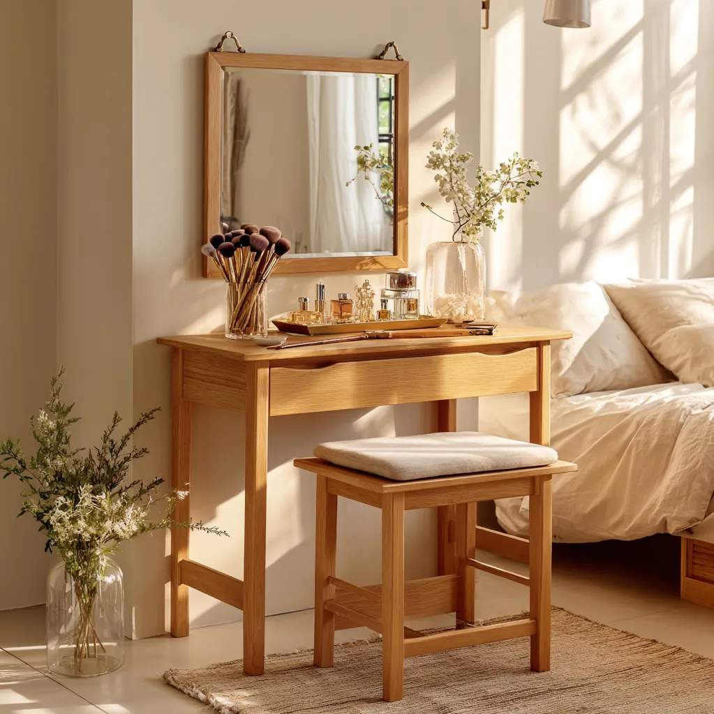 schminktisch ideen deko