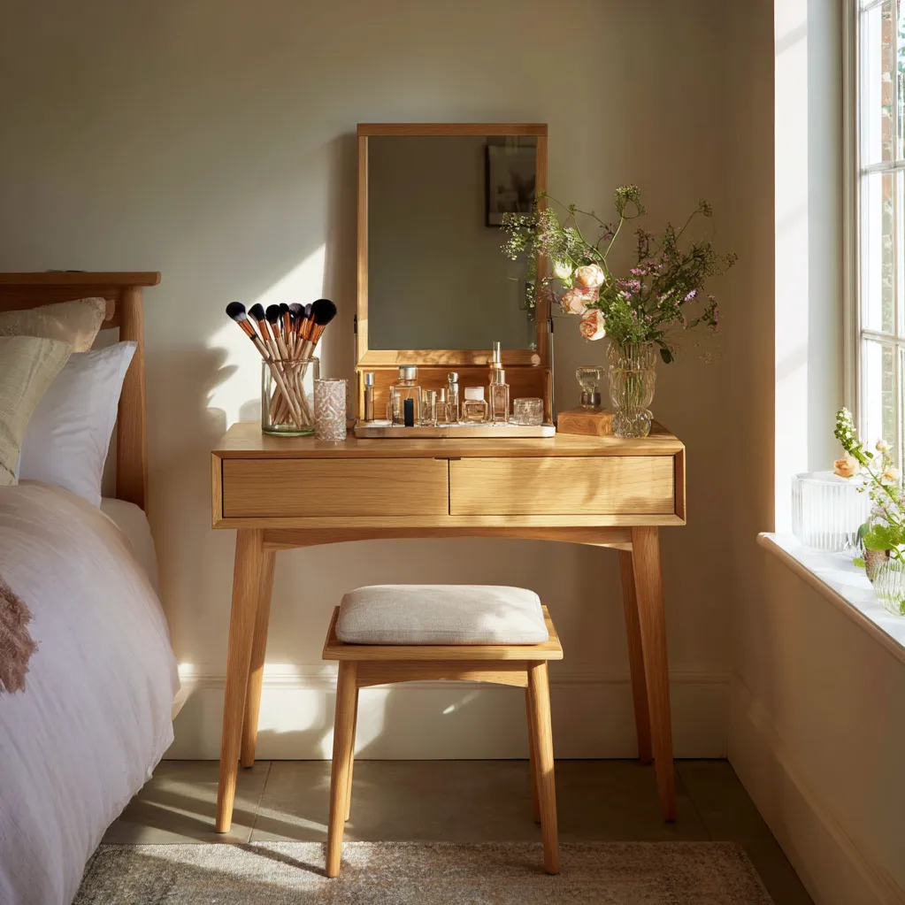 schminktisch ideen deko