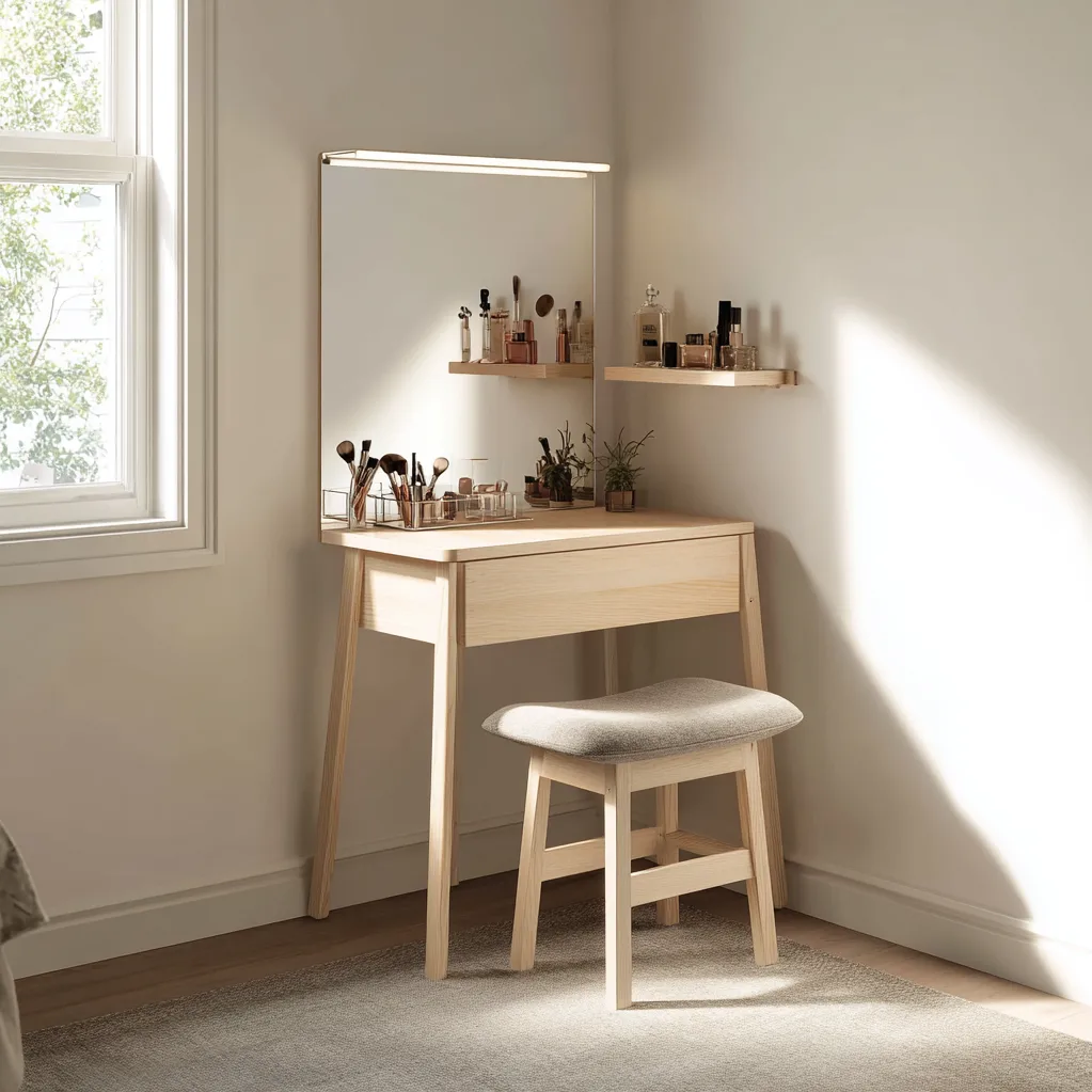 schminktisch ideen klein