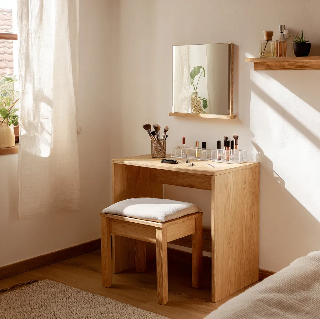 schminktisch ideen klein