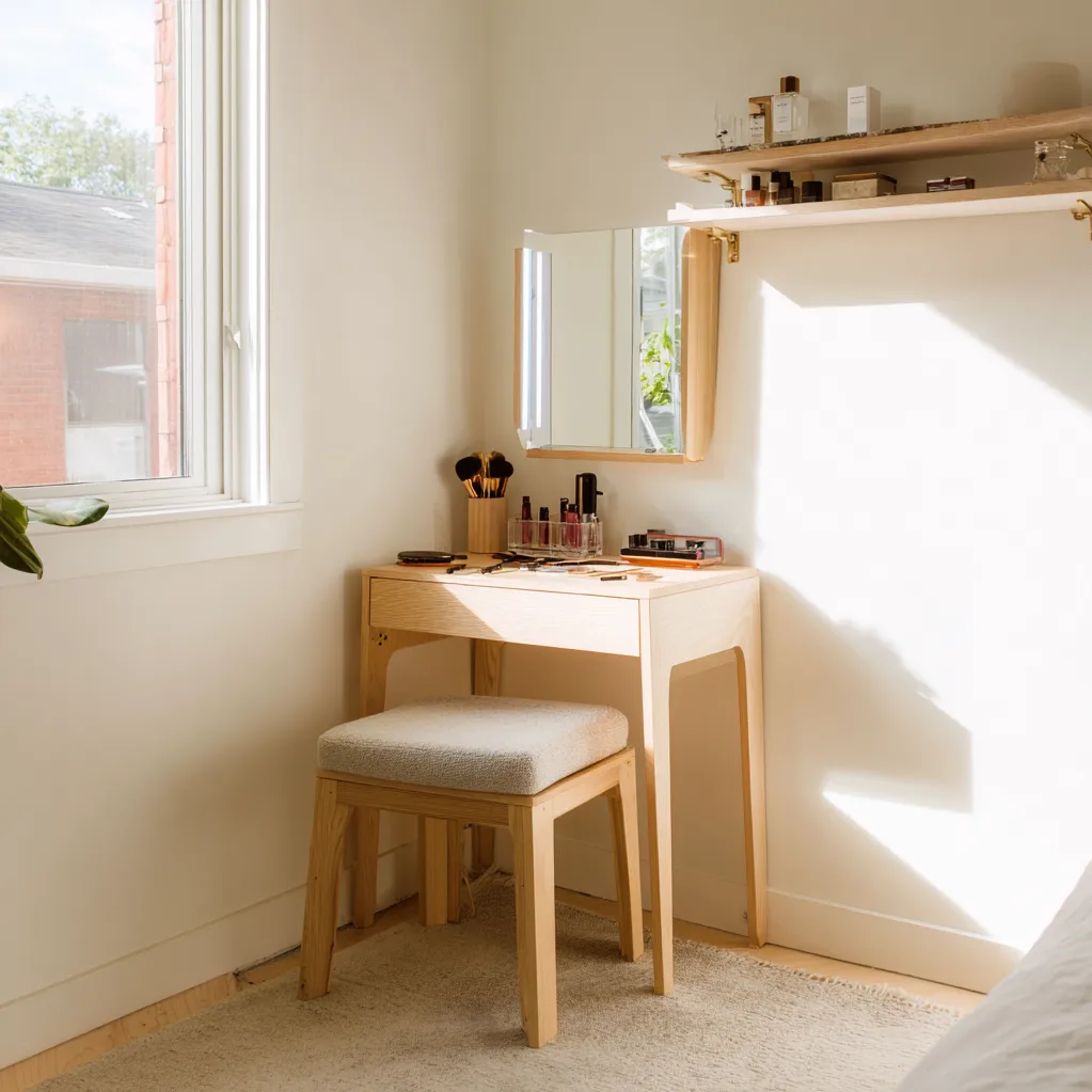 schminktisch ideen klein