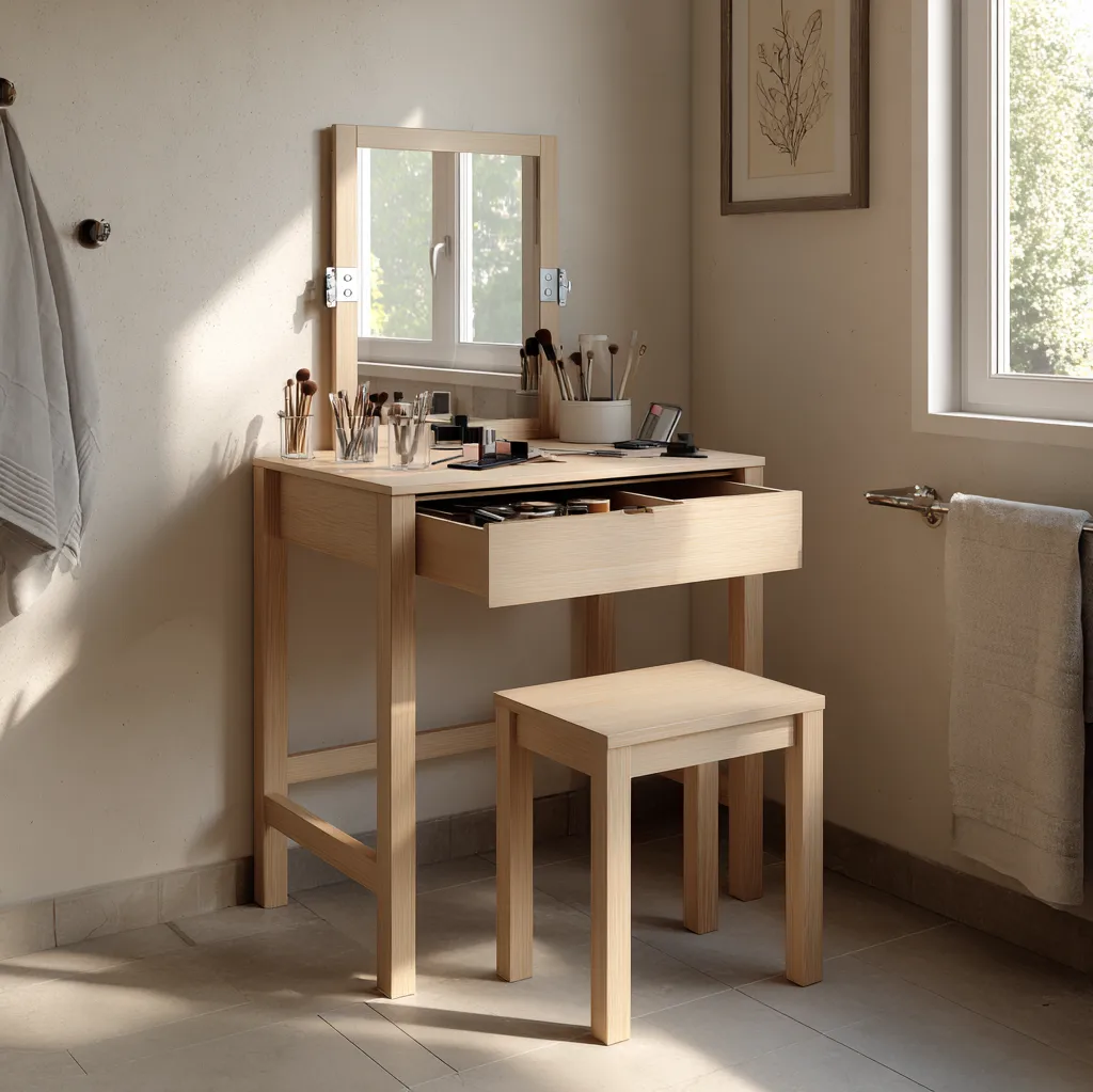 schminktisch ideen selbermachen