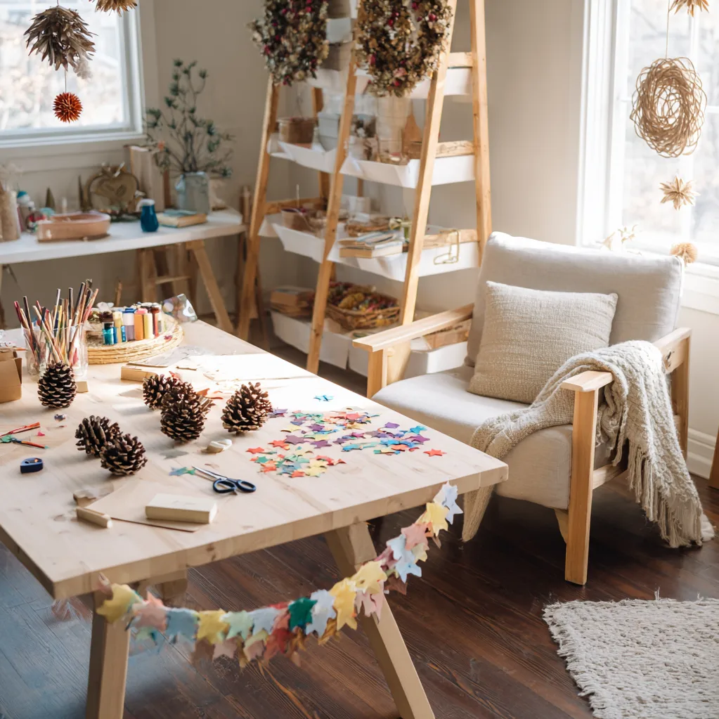 weihnachtsdekoration basteln einfach