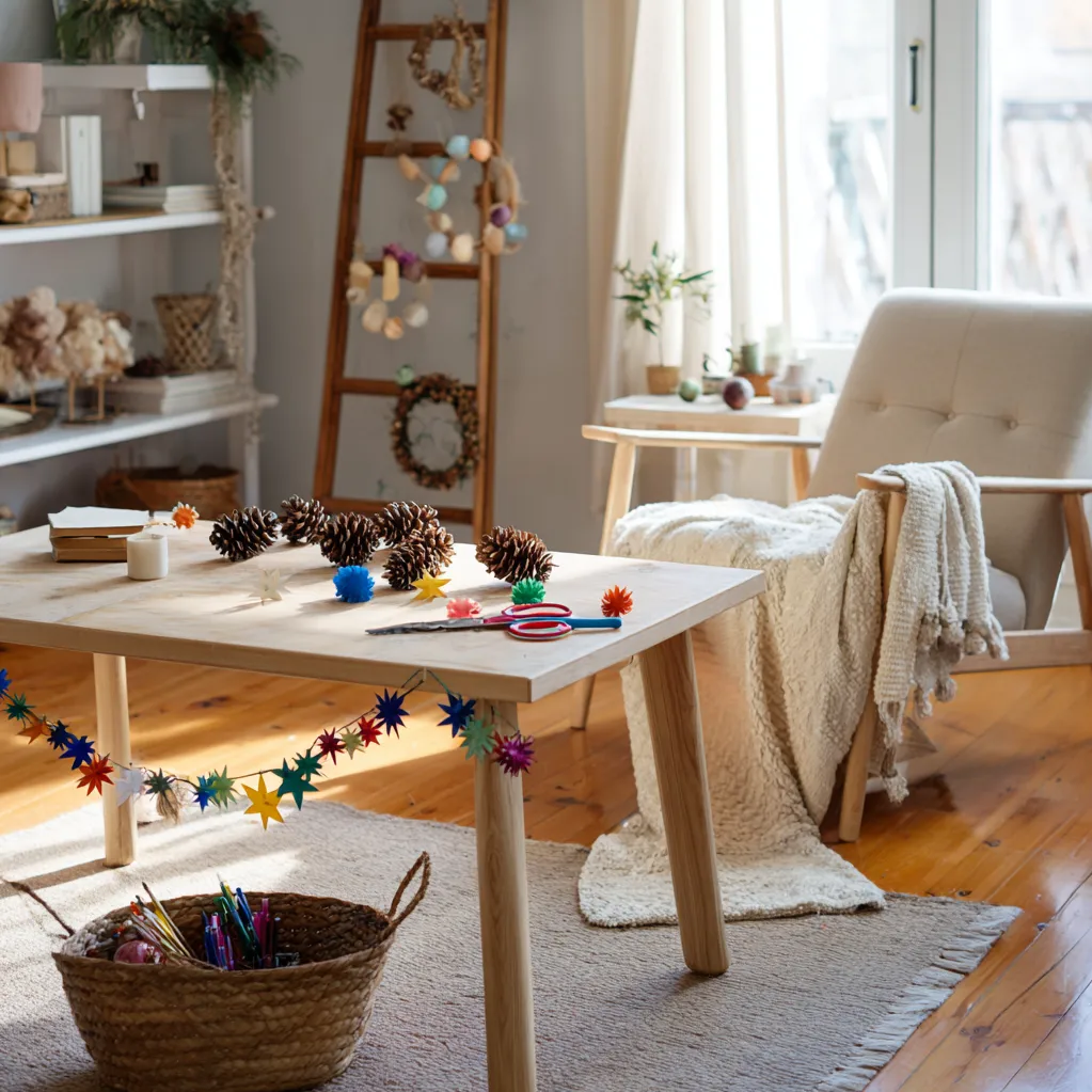 weihnachtsdekoration basteln einfach