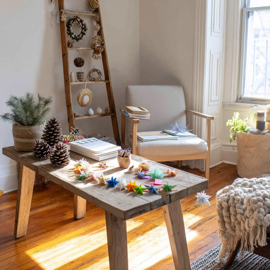 weihnachtsdekoration basteln einfach