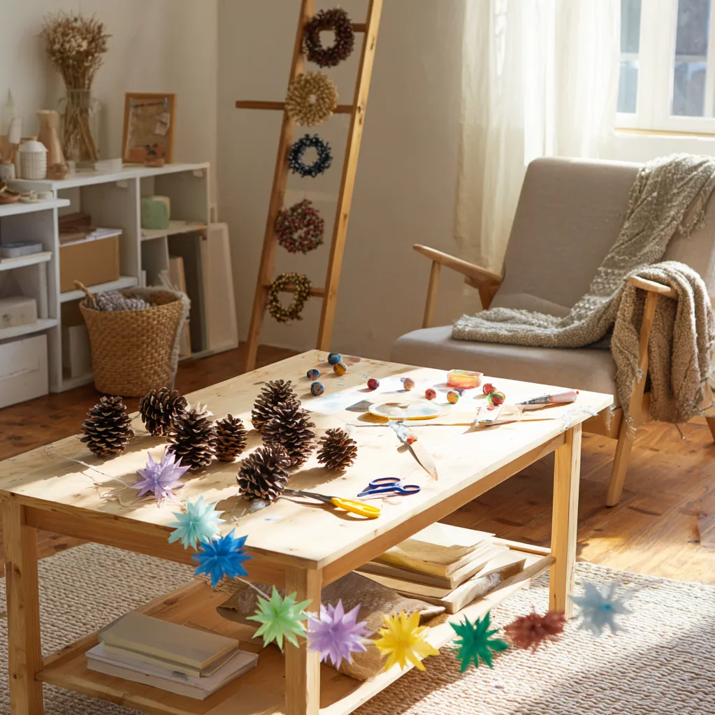 weihnachtsdekoration basteln einfach