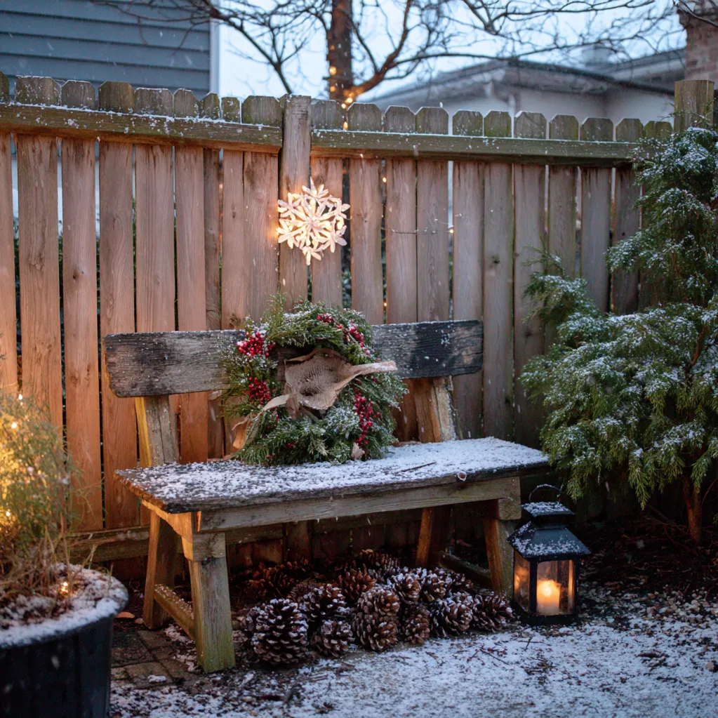 weihnachtsdekoration für draußen diy