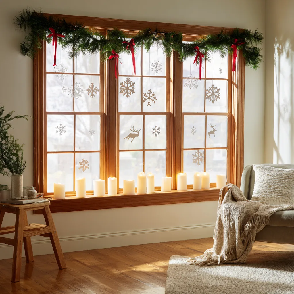 weihnachtsdekoration für fenster