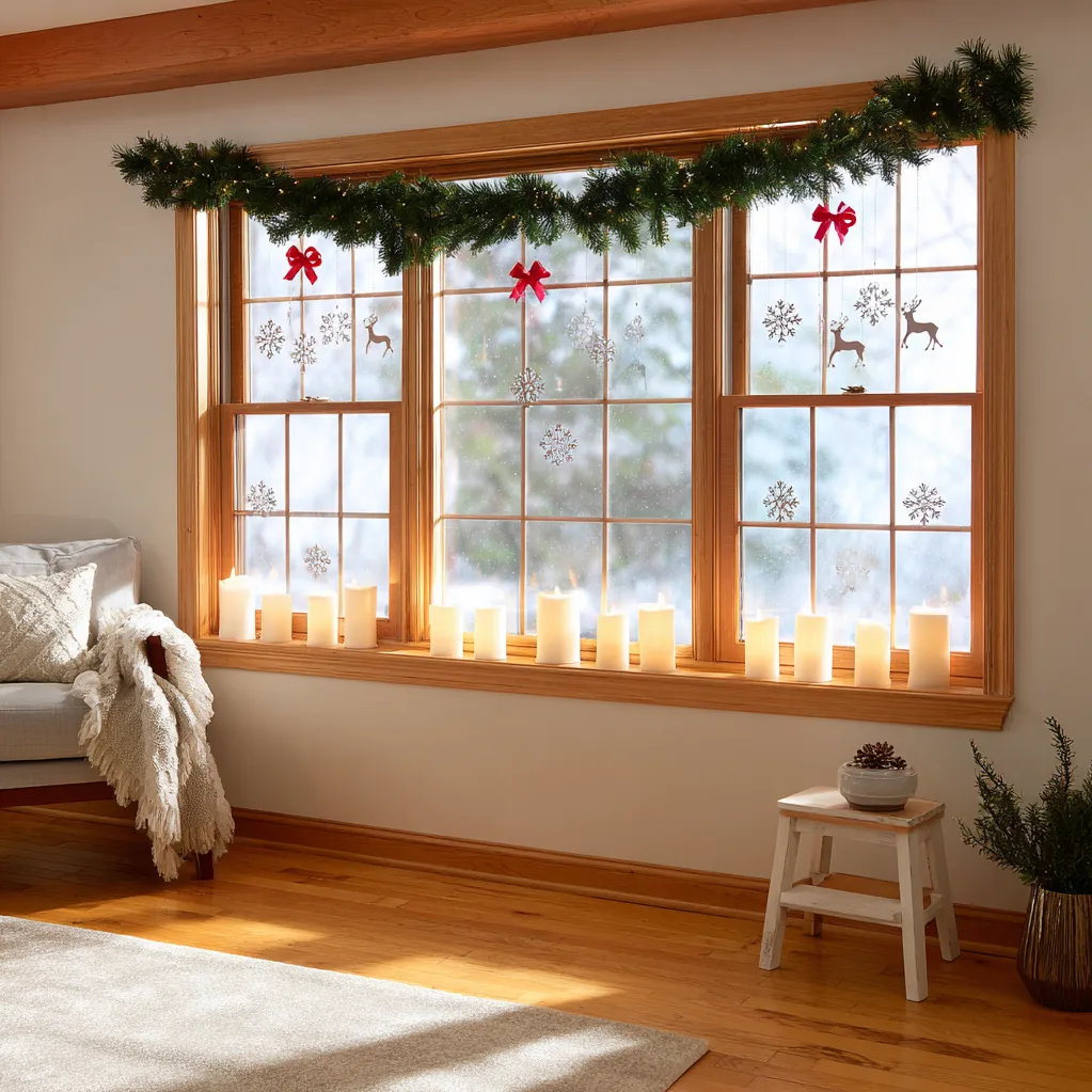 weihnachtsdekoration für fenster