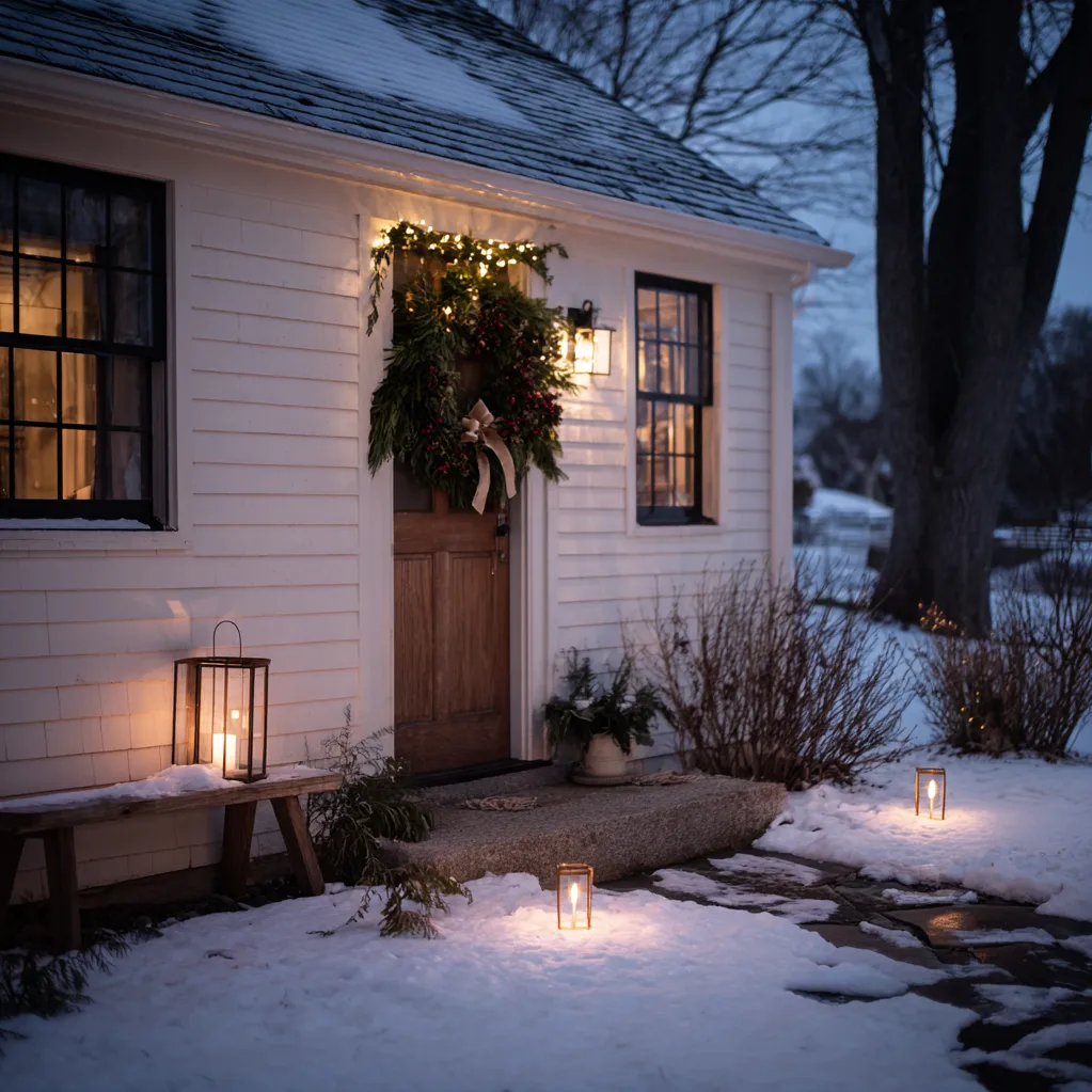 weihnachtsdekoration ideen draußen