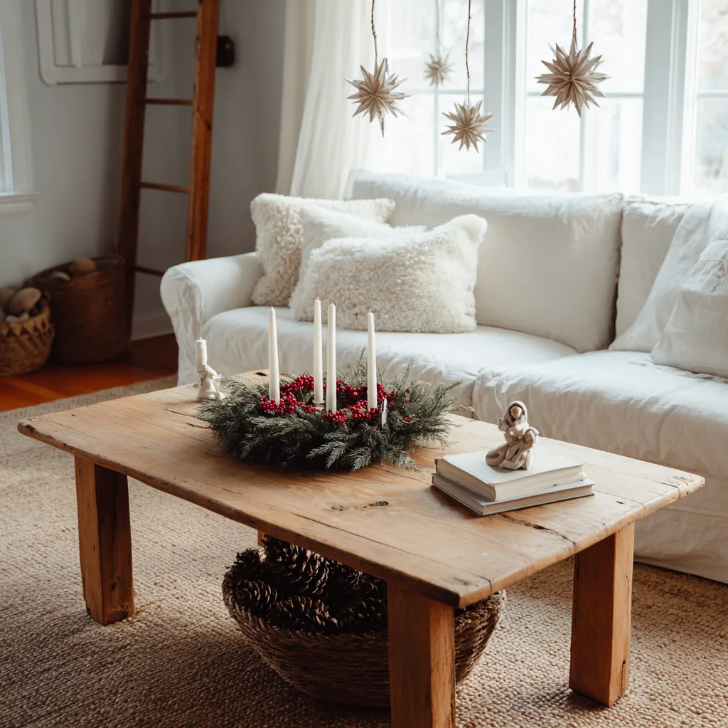 weihnachtsdekoration ideen wohnung basteln