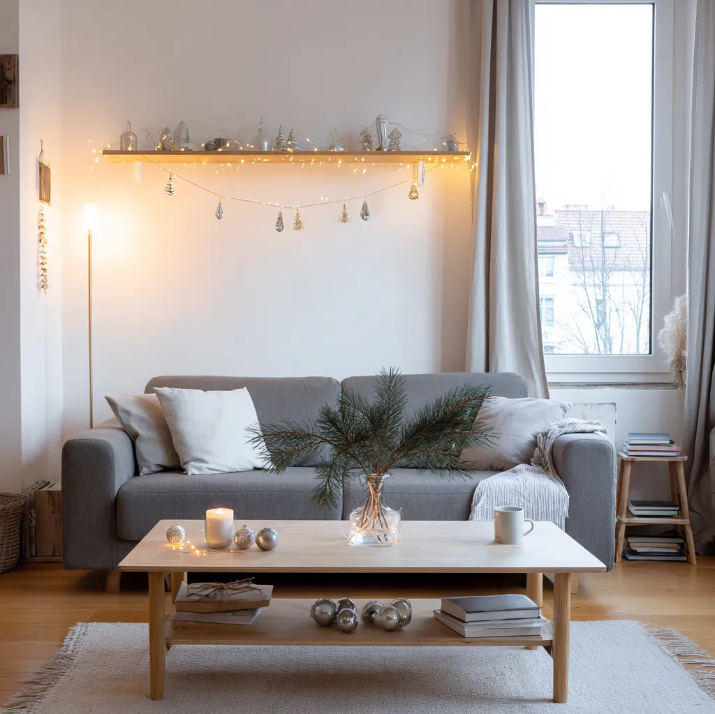 weihnachtsdekoration ideen wohnung modern