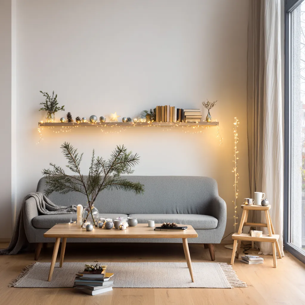 weihnachtsdekoration ideen wohnung modern