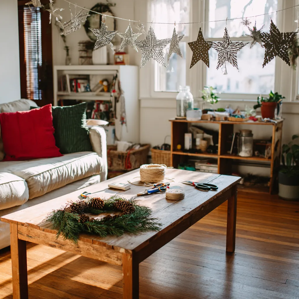 weihnachtsdekoration wohnung selber machen