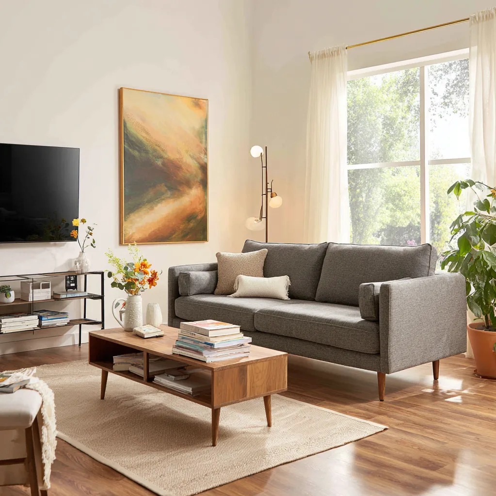 wohnzimmer ideen modern gemütlich