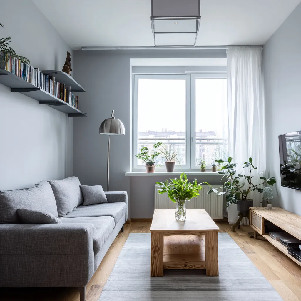 wohnzimmer ideen modern grau
