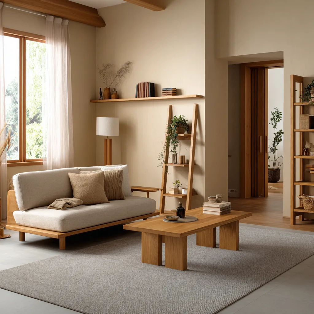 wohnzimmer ideen modern holz