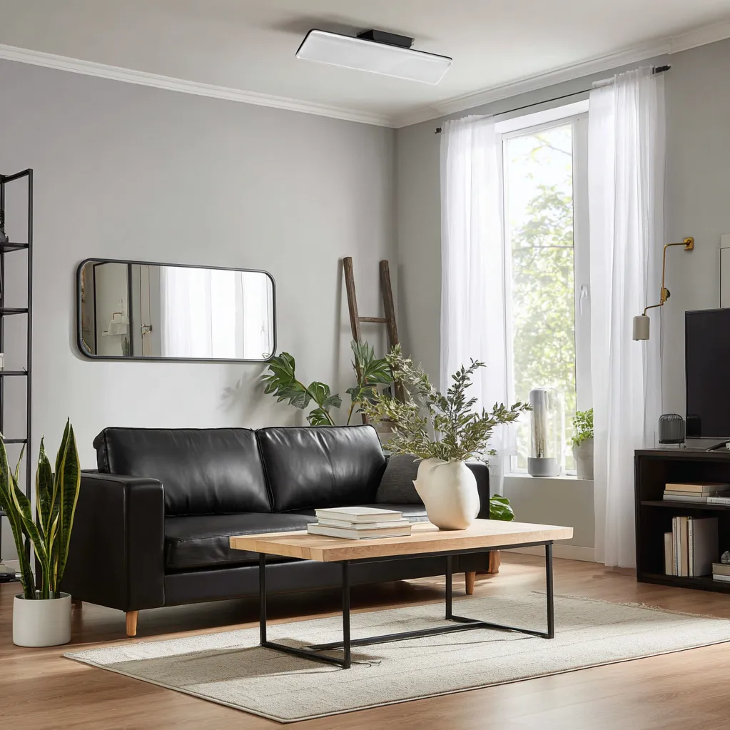 wohnzimmer ideen modern schwarz